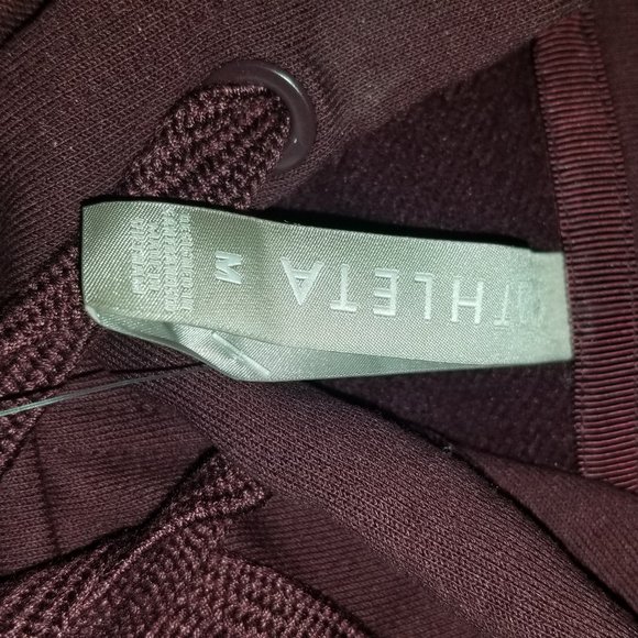 Athleta Steady State Crop Sweatshirt Hoodie , sz M - Picture 9 of 11